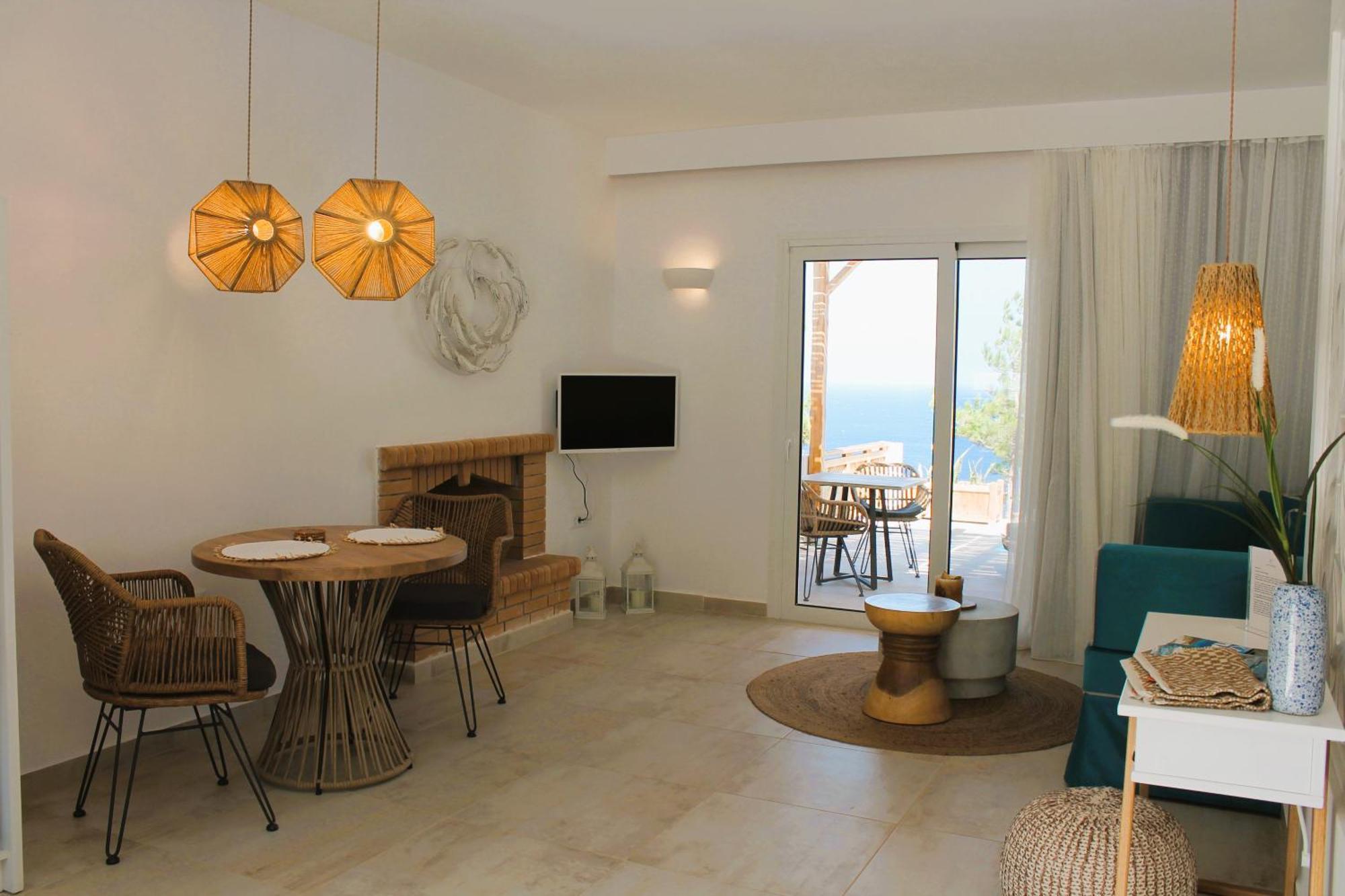 Akropolis Village Complex Of Luxury Residence Kyra Panagia ภายนอก รูปภาพ